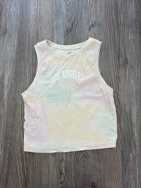 Hollister California tie dye tank M
